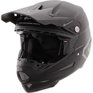 6D ATR-2 Matte Black Helmet - Large Size