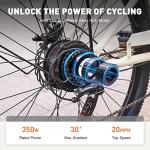Viribus 26" Women's Electric Commuter Bike with Basket
