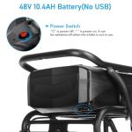 ANCHEER 500Wh Electric Bike for Adults, 60 Miles