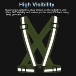 SAWNZC Reflective Safety Vest 2-Pack for Night Activities
