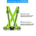 SAWNZC Reflective Safety Vest 2-Pack for Night Activities