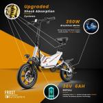Gyrocopters Frost Electric City Bike - 350W Motor