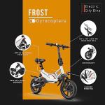 Gyrocopters Frost Electric City Bike - 350W Motor