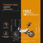 Gyrocopters Frost Electric City Bike - 350W Motor