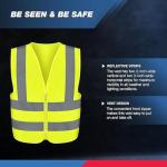 Neiko 53943A XXL High Visibility Cycling Safety Vest