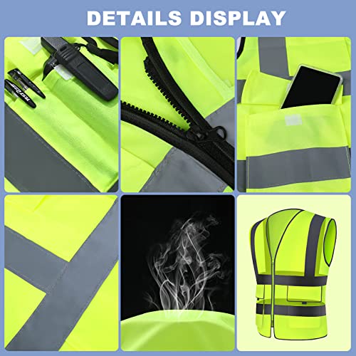 XPCARE 2-Pack Reflective Safety Vest - High Visibility