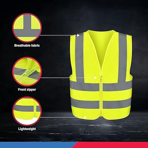 Neiko 53943A XXL High Visibility Cycling Safety Vest