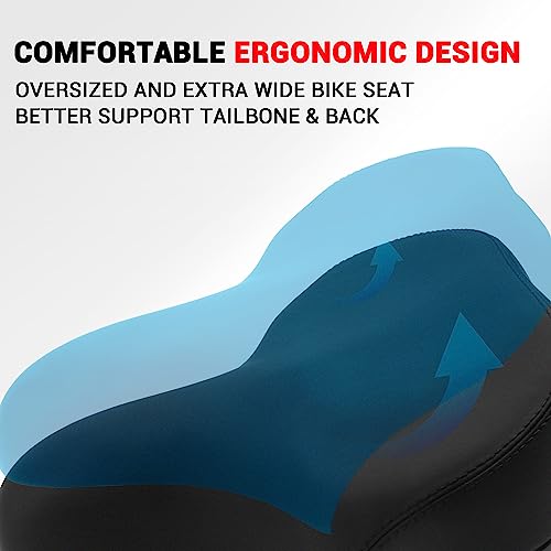 Himiway Extra Soft Memory Foam Bike Seat