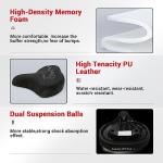 Himiway Extra Soft Memory Foam Bike Seat