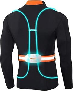 Olook Rechargeable LED Reflective Running Light Vest