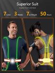 Olook Rechargeable LED Reflective Running Light Vest