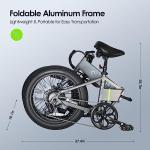 Oraimo Electric Bike for Adults, 750W-1000W, 45 Miles