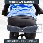 Noseless Bicycle Seat Cushion for Comfort