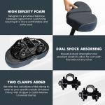 Noseless Bicycle Seat Cushion for Comfort