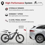 Himiway Zebra Electric Bike - 750W, 80 Mile Range