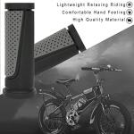 TOPCABIN Mini Bicycle Handlebar Grips (Black/Grey)