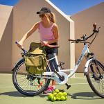 Green Heybike Saddlebag for Cyclists