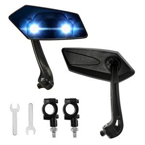 Himiway 2-Pack Adjustable Rearview Bike Mirrors