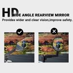 Himiway 2-Pack Adjustable Rearview Bike Mirrors