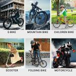 Himiway 2-Pack Adjustable Rearview Bike Mirrors