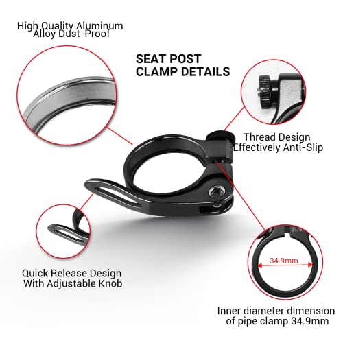 Himiway Bike Seat Post Clamp - 34.9mm