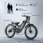 eAhora X7 Plus 750W Electric Bike for All Terrain
