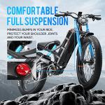 eAhora X7 Plus 750W Electric Bike for All Terrain