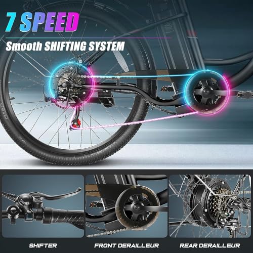 Vivi Electric Bike: 500W City Cruiser Ebike