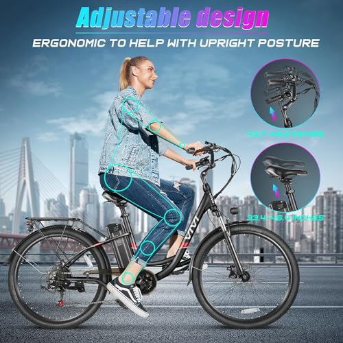 Vivi Electric Bike: 500W City Cruiser Ebike