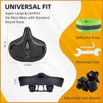 West Biking Black Bike Saddle