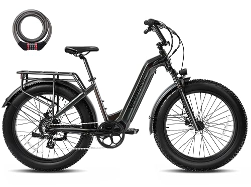 VELOWAVE 26" Fat Tire Electric Bike - 750w Brushless Motor