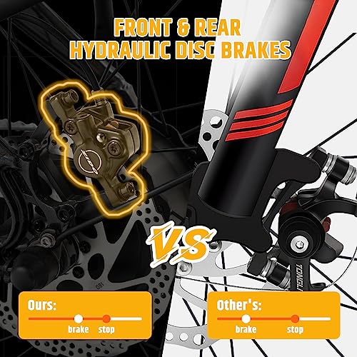 VELOWAVE 26" Fat Tire Electric Bike - 750w Brushless Motor