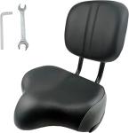 Comfortable Oversized Bike Seat with Backrest