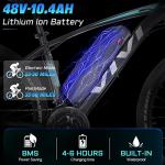 Vivi Electric Mountain Bike with 500W Motor