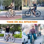 Heybike Sola Electric City Cruiser Bike - 75 Miles