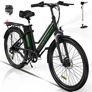 HITWAY 26" Fat Tire Electric Mountain Bike