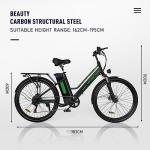 HITWAY 26" Fat Tire Electric Mountain Bike