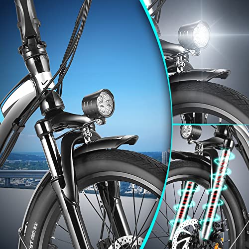 Vivi MT20 Electric Bike + Step Through, 500W, 7-Speed
