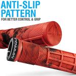 Race Mountain Bike Handlebar Grips - Flame Red