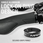 MARQUE Ergo Non-Slip Bicycle Handlebar Grips
