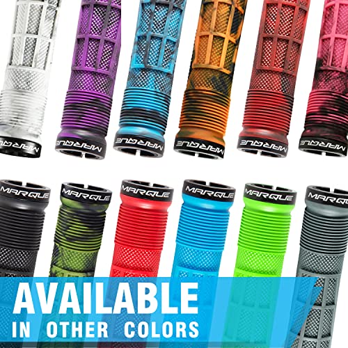 MARQUE Race Bike Grips - Non-Slip, Knurly Waffle Pattern