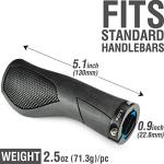MARQUE Ergo Non-Slip Bicycle Handlebar Grips