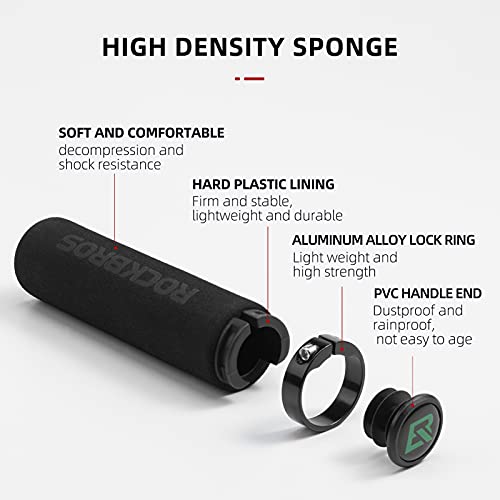 Rock BROS Soft Non-Slip Bike Grips