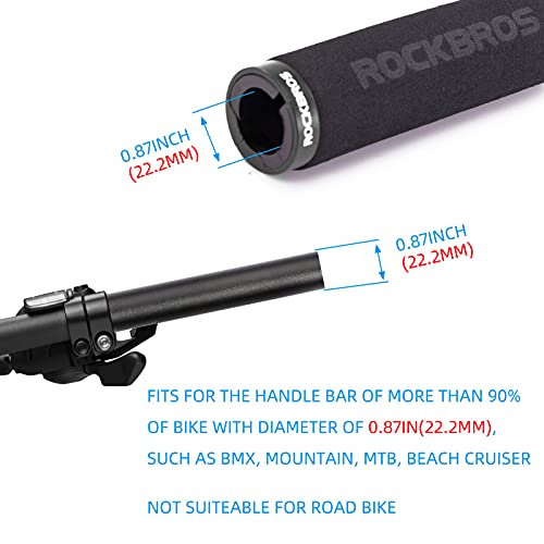 Rock BROS Soft Non-Slip Bike Grips