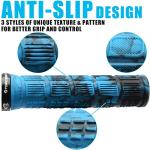 TOPCABIN Comfortable Double Lock Bicycle Handlebar Grips