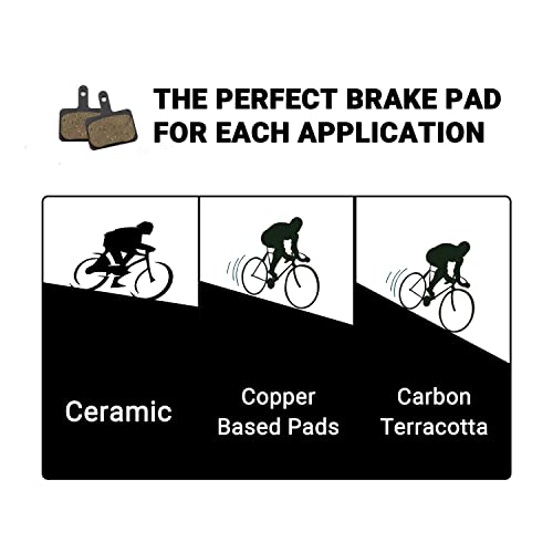 Himiway Ceramic Bike Disc Brake Pads - TRP Tektro Brakes