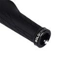 Comfortable Lock-On Bike Handlebar Grips - Black