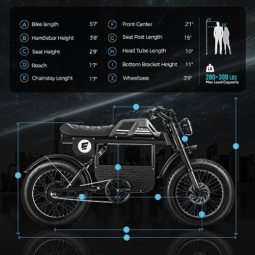 eAhora FT-01 1000W Electric Dirt Bike, 30Mph