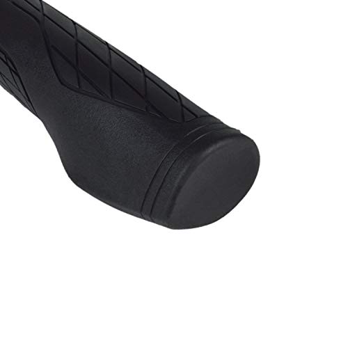 Ergonomic Bike Grips for MTB, E-Bike, Hybrid (Black)