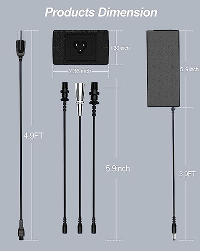 LECTRIC Electric Bike Battery Charger Compatible Models